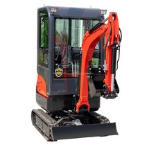 1.6 톤 농장 미니 굴삭기 Kubota 크롤러 소형 파기 기계 가격 판매, 01 Mini excavator