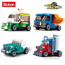 [룰루핑거] 슬루반 B0933 자동차3 8종 2T-01-201, A