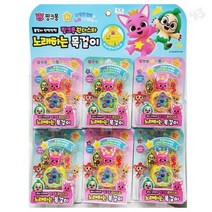 핑크퐁 노래하는 목걸이 6개 세트