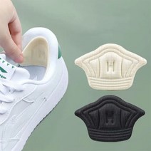 운동화 발뒤꿈치 뒷꿈치 보호 수선 풋패드 물집방지2p, 1뒷꿈치폼블랙-5mm