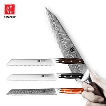 XINZUO 명품 빵칼 베이커리 바게트 톱칼 브레드 나이프 4종, B13R-5