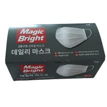 매직브라이트 데일리 일회용 마스크, 50개입, 1개