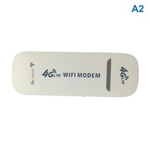 lte라우터 휴대용와이파이 4g 무선 usb 동글 모바일 광대역 150mbps 모뎀 스틱 4g sim 카드 무선 홈 오피스 무선 wifi 어댑터, a2