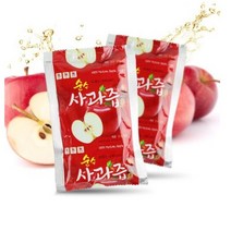 영주 순수 100% 사과즙 100ml 100포, 100팩
