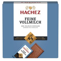 Hachez 하세스 파인 홀 밀크 44% 코코아 타블렛 165g x4팩
