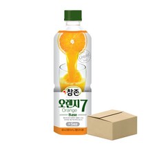 참존 오렌지7 음료베이스 835ml 12개1박스, 단품