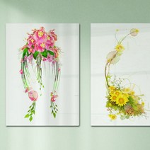 ij932-폼아크릴액자56CmX78Cm_일러스트꽃모음2, 3.물봉선