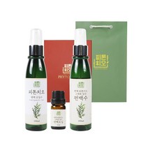 첨단환경 피톤치오 3종 선물세트 편백오일수 패키지 새집증후군제거 새집냄새 제거 천연 셀프 청소, 편백살균제 1L