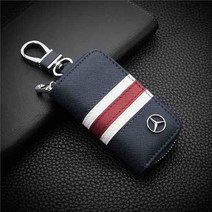 카퓨어 자동차 스마트키 케이스 차종별 엠블럼 가죽 차 키 홀더 지갑 커버, 가죽키케이스, 벤츠