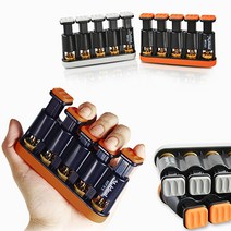 비바즈몰 손가락 악력기 경찰 소방 악기 재활 팔씨름 전완근 X5포스 핑거, 그레이