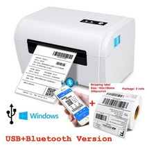 점자 리본 프린터 인치 열 바코드 익스프레스, 블루투스 스티커, 나는 플러그