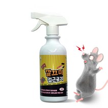 깔끄미 강력 쥐 접근금지 제균 세정제 들쥐 소동물 퇴치제 기피제, 1개, 스프레이 500ml