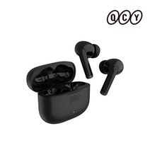 QCY 액티브 노이즈 캔슬링 블루투스 이어폰, QCY-HT02 APP, 블랙