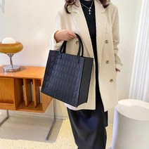 유치원 등원룩 가벼운 여성용 토트백 사각토트백