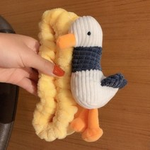 지지배 동물 캐릭터 헤어밴드 세안밴드 끼륵끼륵 2개