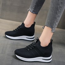 니트패션운동화 키높이운동화 패션스니커즈 여성운동화 편안한 착화감의 오유