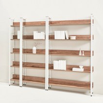 올리버 철제 책장 기획전 5colors, 800, 발리오크+화이트