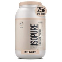 이소퓨어 제로 카브 웨이프로틴 아이솔레이트 무향 3lb Isopure Zero Carb 100 Whey Protein Isolate