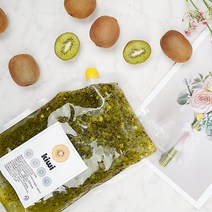 [KT알파쇼핑]수제청 키위청 500g 큐브x1 파우치포장, 상세페이지참조