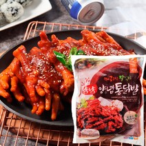 뼈있는 양념 통닭발 1kgX1봉, 1kg, 1개