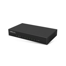 IP TIME POE8000 8포트 기가 비트 스위칭 허브 네트워킹 솔류션 기업 사무실 이더넷 연결 96W 대용량 POE8000