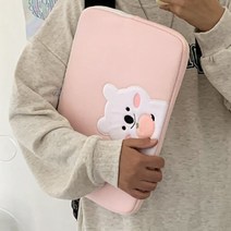 쿼카 아이패드 파우치 갤럭시탭 노트북, 핑크