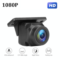 차량 블랙박스 채널 1 2 후방 카메라Srnubi-AHD 후방 1080P HD 방수 야간 투시경 12V 리버스 범용 IP68, 02 1080P