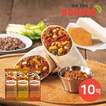 [하티스푼] 온더보더 부리또 145g 3종 10팩 (클래식치킨소세지), 01. 클래식부리또 10팩