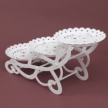 카페 마카롱 진열 정리대 3단 디피 선반 매장 업소용 쿠키, 1개