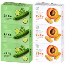무궁화 자연미인 오이비누+살구비누 90g, 3세트