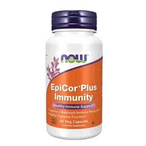 나우푸드 에피코 플러스 이뮤니티 Now Foods EpiCor Plus Immunity 60정, 60캡슐, 4개
