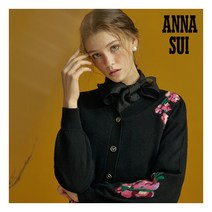 [안나수이] 22 FW 라무르 플라워 니트 자켓 1종