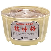 일본 우메보시 매실 장아찌 류진우메타루 저염
