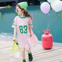 빠빠야네 키즈 주니어 여아 여름 라인 83 쿨걸 원피스