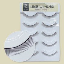 다이아뷰티 시험용 속눈썹, 시험용 마네킹 속눈썹(5쌍), 1개