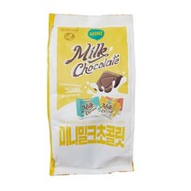 노브랜드 미니밀크초콜릿 144g x 2개