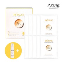 [아랑코스메틱] [아랑]JW 보나크 리바이탈 씨 펩타이드 마스크팩 10매+추가구성 수면팩, 상세 설명 참조