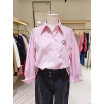 ［오즈세컨］벌룬 슬리브 자수 셔츠 O22C8W 7W(2006949)