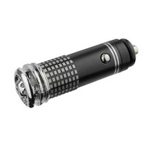 미니 소형 자동차 공기 청정기 DC 12V 음이온 Ionizer 클리너 휴대용 차량 냄새 제거기 CSL88, 02 Black
