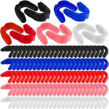 마우스피스 120pcs 스포츠 마우스 가드 성인 및 주니어 청소년 마우스 피스 보호 축구 복싱 농구 라크로스 하키 mma 무술 레슬링 접촉 스포츠 기어 (신선한 색상) 용 운동, 신선한 색상