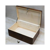100%자연목재 나무상자 원목케이스 우드상자함(특대)45cmX30cmX18cm