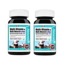 남성용 종합비타민 포맨 멀티 종합 영양제 2통 6개월분, AJ - 남성용 종합비타민 포맨 멀티 종합 영양제 2통