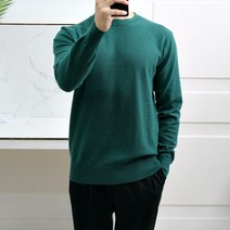 맨즈라이프 남성 얇은 캐시미어니트
