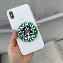 스벅 엠블럼 휴대폰 그립톡 핸드폰 거치대 핸드그립 프라푸치노 스타벅스 스마트톡, 프라푸치노그립톡