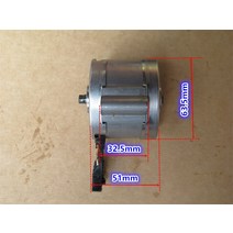 유압 모터 감속 DIY 수입 미니 기어 고압 오일 펌프 굴삭기 모델 소형 금속, [01] single Motor