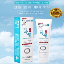 태안자염 치약 전통 솔트케어 치약 120g 명품 태안자염 구취제거