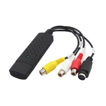 비디오테이프 변환 비디오 테이프 USB 플레이어 동영상 파일 오디오 캡처 어댑터 vhs to 디지털 기 vhs to dvd hdd tvcard express usb2.0 to, 협력사, 검은 색