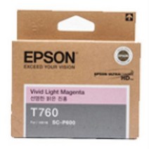 엡손 SC-P600 정품잉크 T7606 LIGHT MAGENTA, 단품