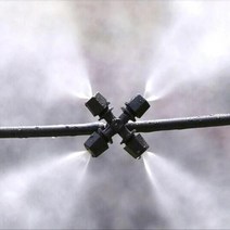 4구 미스트 안개분사 관수용품, 고급형 녹색