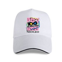 2022 신제품 Neo-Geo 100 메가 쇼크! 야구 모자 Neo Geo Neogeo Snk Mvs 아케이드 비디오 게임 조이스틱, 한개옵션1, 10 P-White
